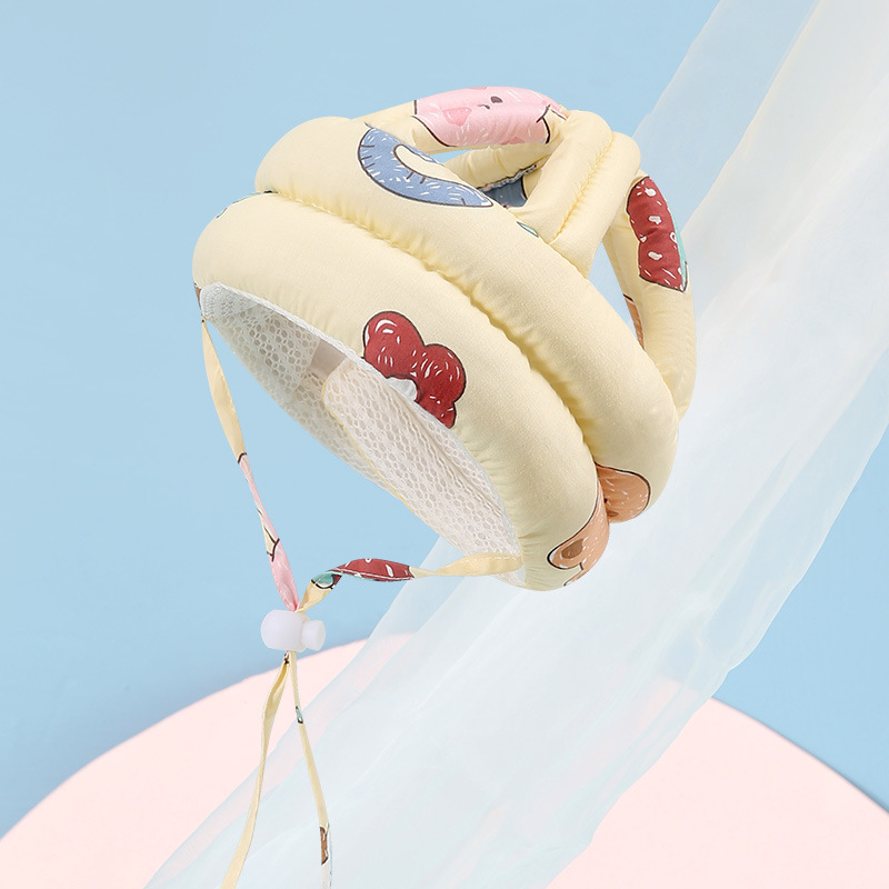 Sombrero anticaídas para bebés Sombrero para bebés pequeños Sombrero antichoque para bebés aprendiendo a caminar Sombrero de seguridad para bebés