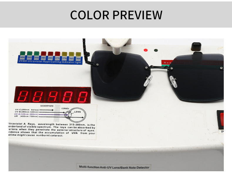 Cross-Border Export New Modern Retro Square Frame Rope Decorative Sunglasses Ins Style Street Style Big-Name Sunglasses 2515_voghion.com