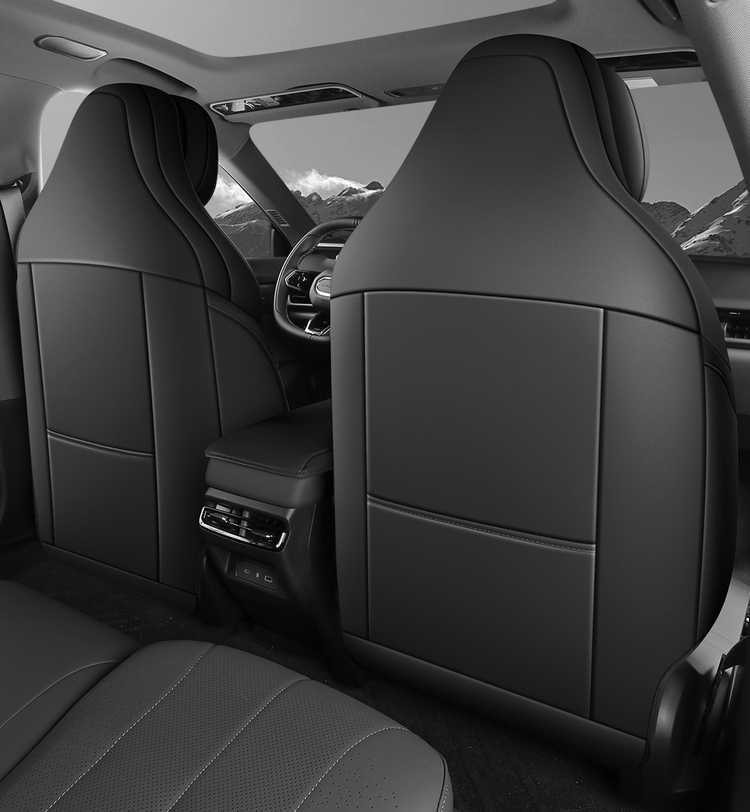 26 models of Lynk & Co 07 EM-P car seat covers, suitable for all seasons, full-coverage leather seat cushions with perforated design