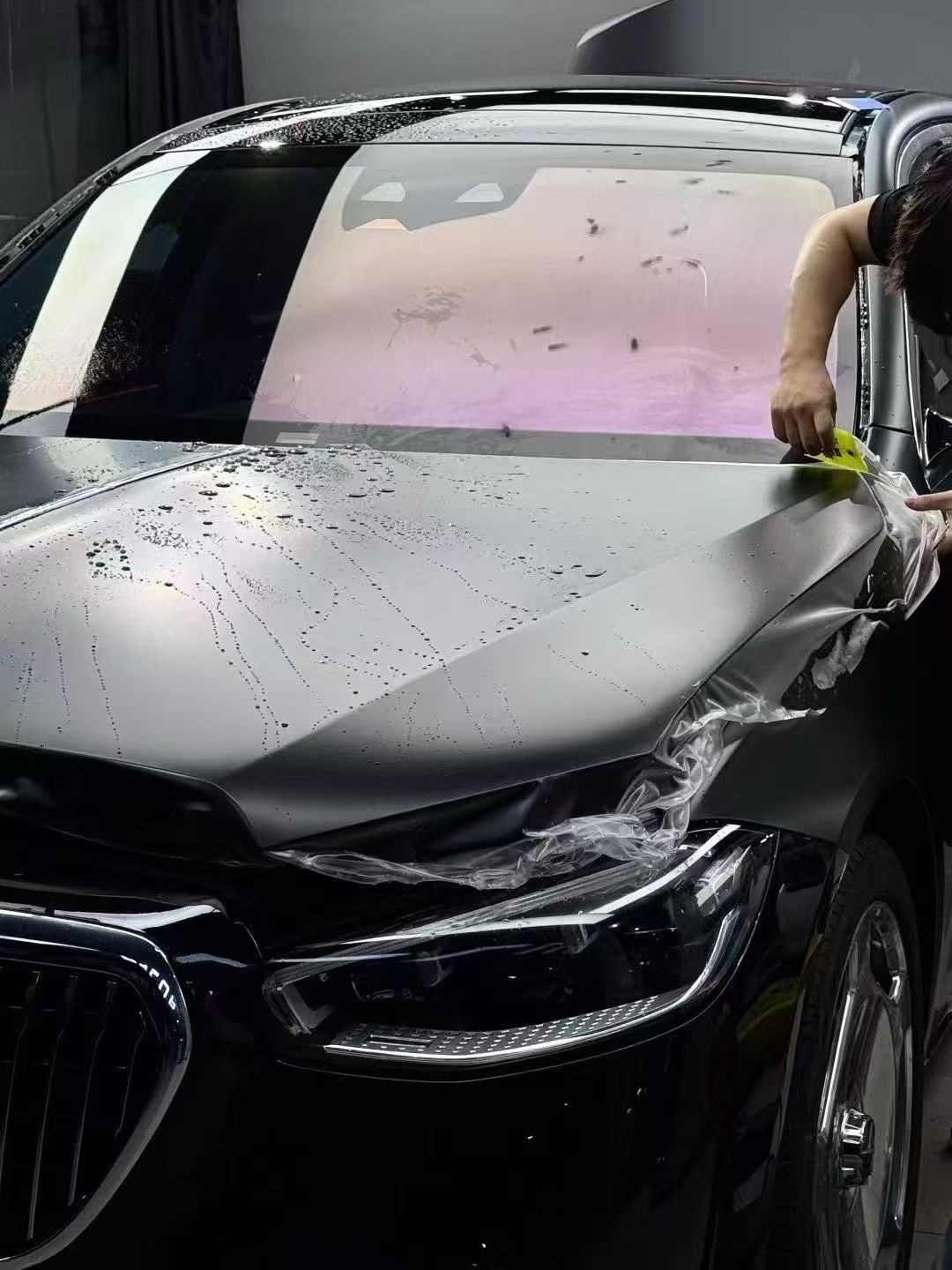 Transparent Matte Invisible Car Wrap Film, Anti-Scratch Self-Healing Film, Matte Tpu Car Paint Protection