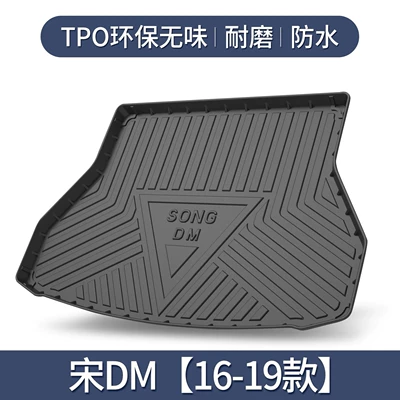 Mat: Trunk Mat - byd-song-dm-2019-model-exclusive-3d-stereo-high-edge-10090