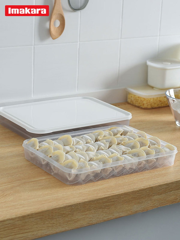 ギョーザの箱の家庭用ギョーザの混沌とした箱の冷蔵庫は新鮮保持しています。|undefined