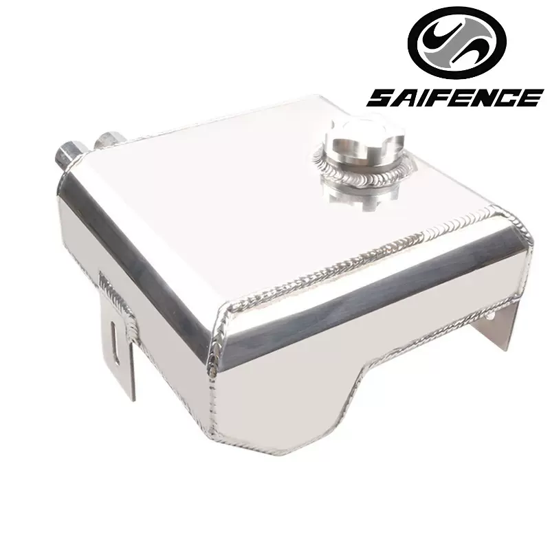 汽车改装 汽车油箱2L铝合金抛光散热器溢流稳压罐和油箱罐TK04