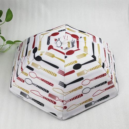 New Convenient Large Insulated Food Cover with Insect Shield Food Storage Cover, Foldable Large Capacity Aluminum Foil Meal Cover