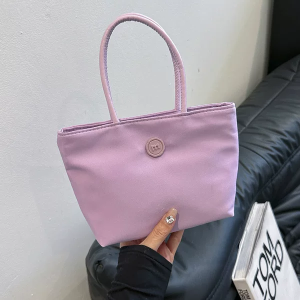 Nylon Small Bag, Fashionable Tote Bag, Fresh Style Mobile Phone Bag, Casual Handbag, Oxford Cloth Women's Mini Handbag