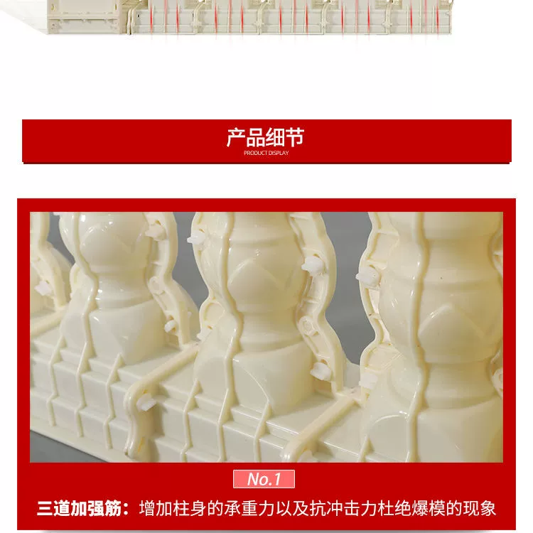 Виллы в европейском стиле балконные перила перила вазы колонны ограждения римские колонны формы литого цемента шаблон