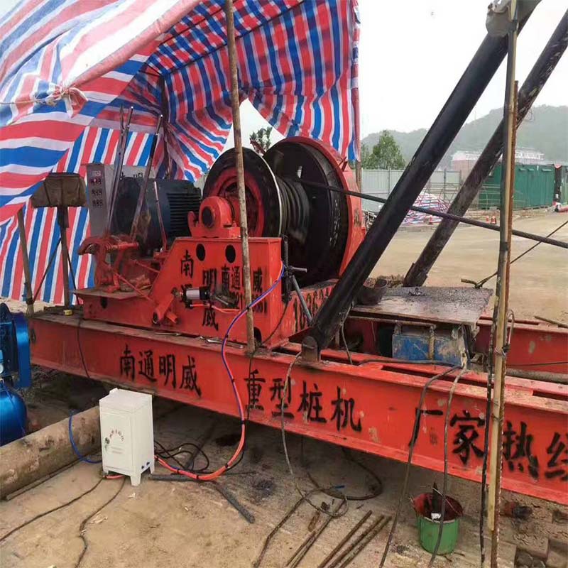 出口冲孔打桩机伊朗全套冲击钻机配件