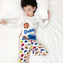 2025新款保暖内衣秋衣秋裤儿童春秋棉毛家居套装中小男童女童纯棉