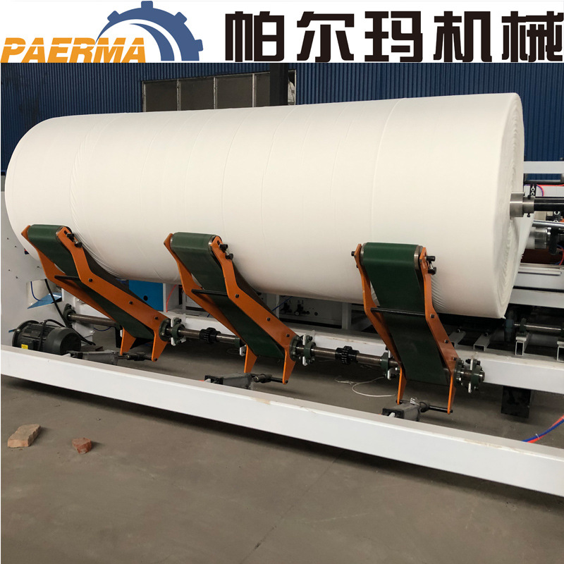 Mancheng life Paper equipment Twine Film Rewinder Bamboo pulp Embossing equipment Rewinder