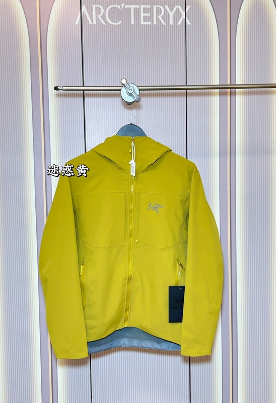 25S始祖茑CRONIN Cotton Overshirt弹力防风纯色保暖软壳连帽外套|undefined