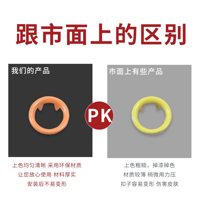 現物カラー中空金属五爪ボタンセット取付工具赤ちゃん服ボタン子母ボタンボタンボタン|undefined