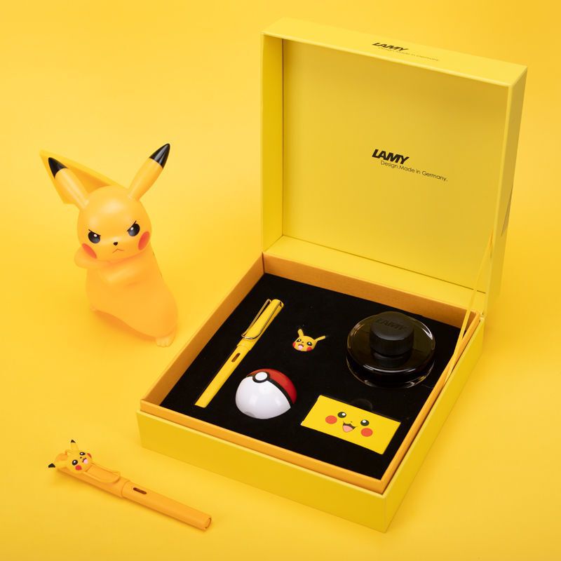 LAMY Lingmei 万年筆ハンター Linmei 限定ピカチュウポケモン漫画ギフトボックス誕生日ギフト|undefined