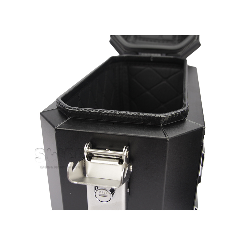 The New 18L Small-Capacity Motorcycle Aluminum Alloy Side Box Is Suitable for the Side Box and Trunk of the Niu Nine Electric Scooter
