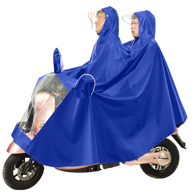 Impermeables, vehículos eléctricos, motocicletas, hombres y mujeres, individuales y dobles, ponchos, baterías, bicicletas, bicicletas, adultos, impermeables a prueba de tormentas
