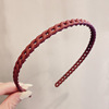 Headband, universal matte hair accessory, wide color palette, Korean style, internet celebrity