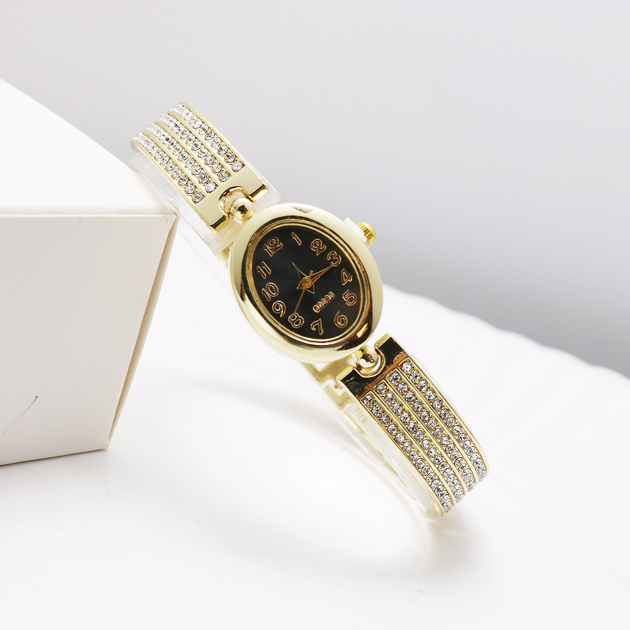 Holiday, Daily Occasion Casual Solid Color Jewelry Buckle Quartz Women's Watches
