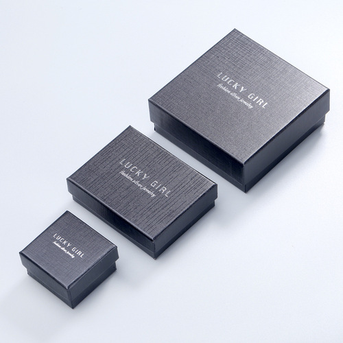 Earring Box Earring Box Accessories Market Jewelry Gift Box Packaging Box Jewelry European American Korean New Style 