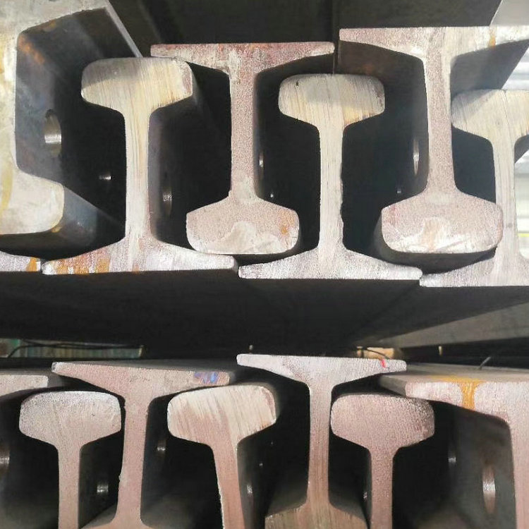 扬州轨道钢批发 无锡轻轨Q55重轨销售 南京江宁钢轨零售Q235B批发