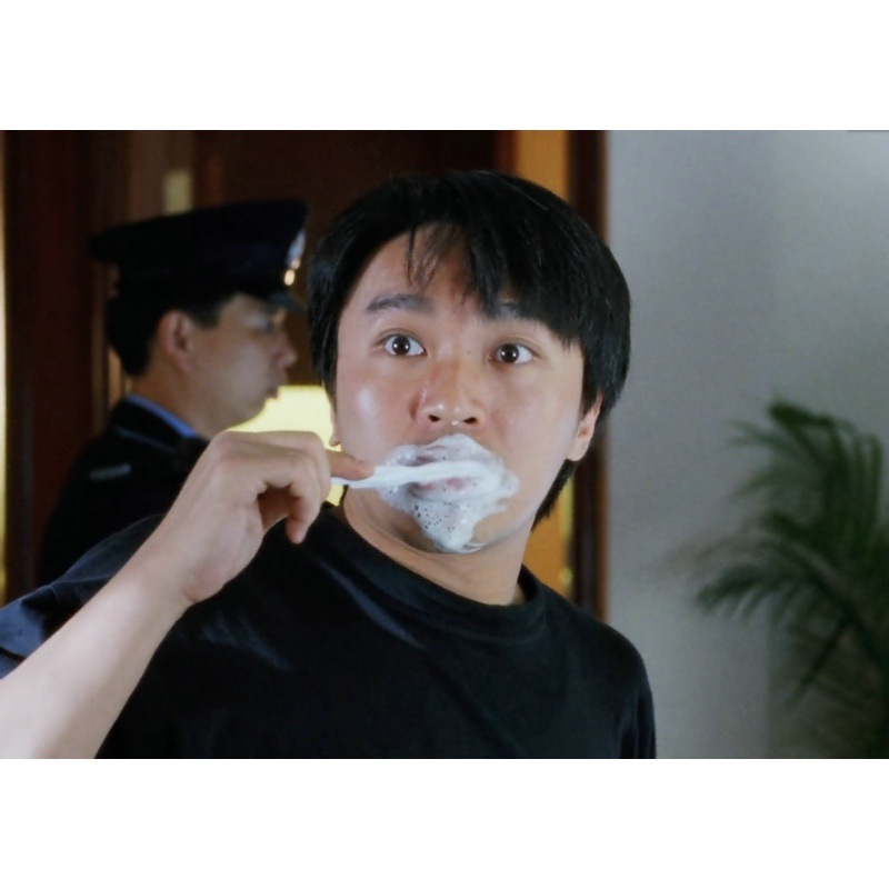 Zhou Xingchi foto de película clásica póster nostálgico retro decoración marco dormitorio pintura de pared simple