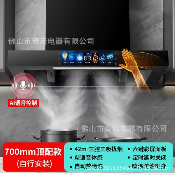 Top model [700mm] Small screen color screen AI voice body feel+self -installation