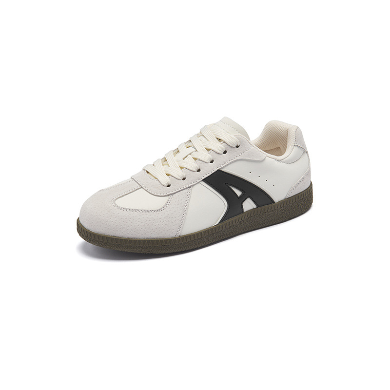 Augu Lion Dengde zapatos de entrenamiento para mujeres 2025 nuevo otoño gran hermoso Agan zapatos deportivos planos zapatos blancos zapatos de skate