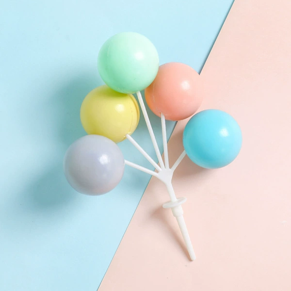 10 sets of three -dimensional macaron ball balloons