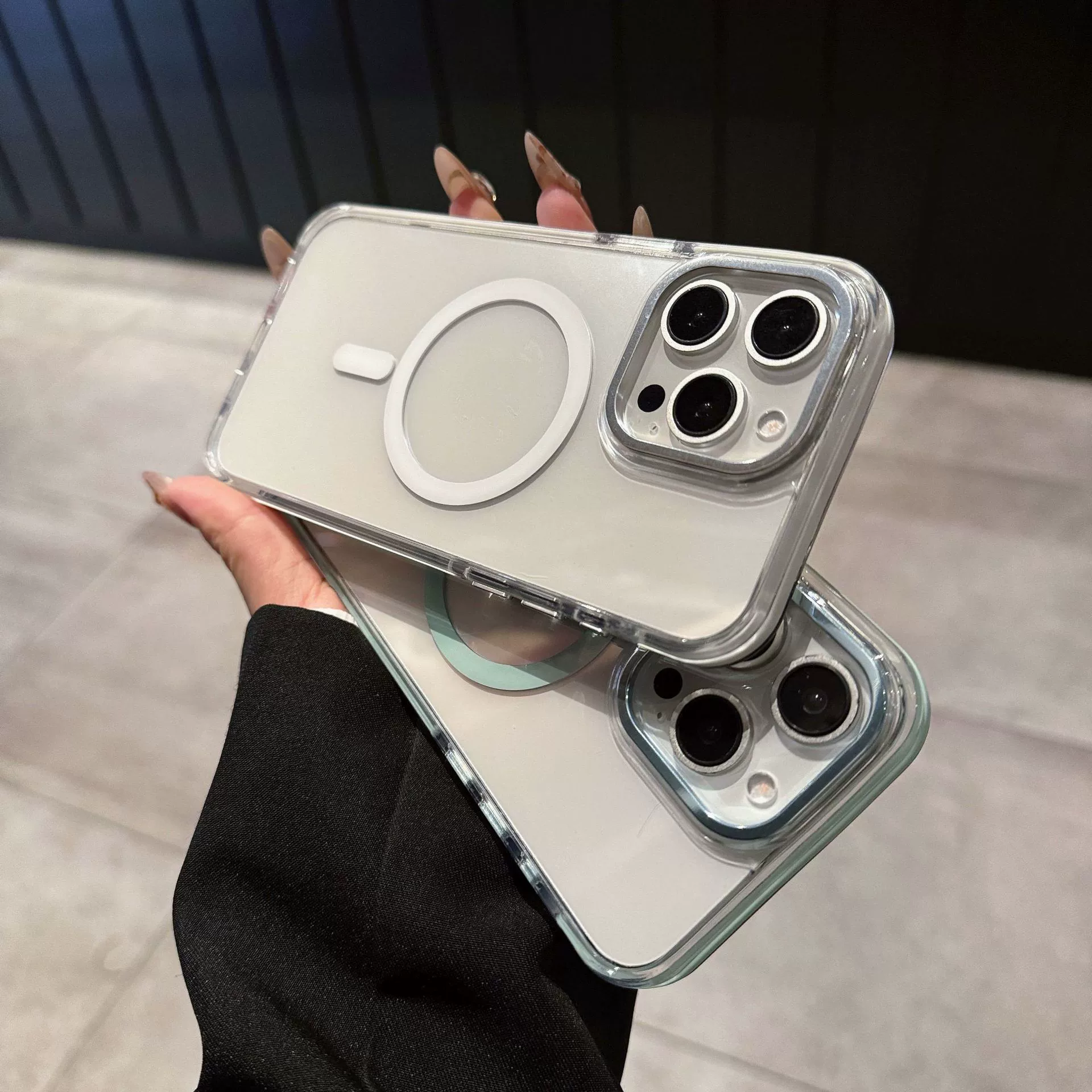 Совместимый с Apple iPhone 17, акриловый кожух для телефона, линза, защитный чехол, 17прмх, iphone, защита от падений