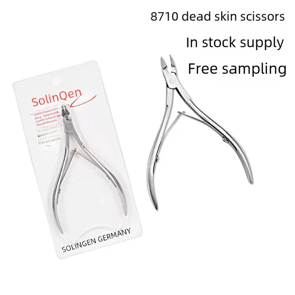 Ready-Made Stainless Steel 8710 Dead Skin Removal Barb Care Manicure Tools Nail Clippers Dead Skin Scissors Easy to Cut Nail Scissors