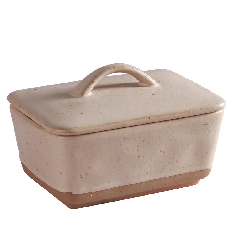 Transfronterizos para retro creatividad caja de mantequilla de viento mayorista caja de mantequilla casera de Navidad