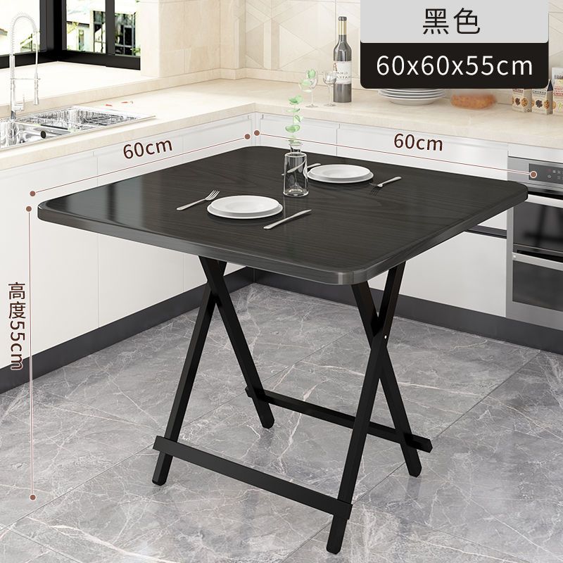Mesa de comedor retráctil de casa de alquiler pequeña simple y portátil mesa de negociación doméstica multifuncional económica mesa plegable image 10