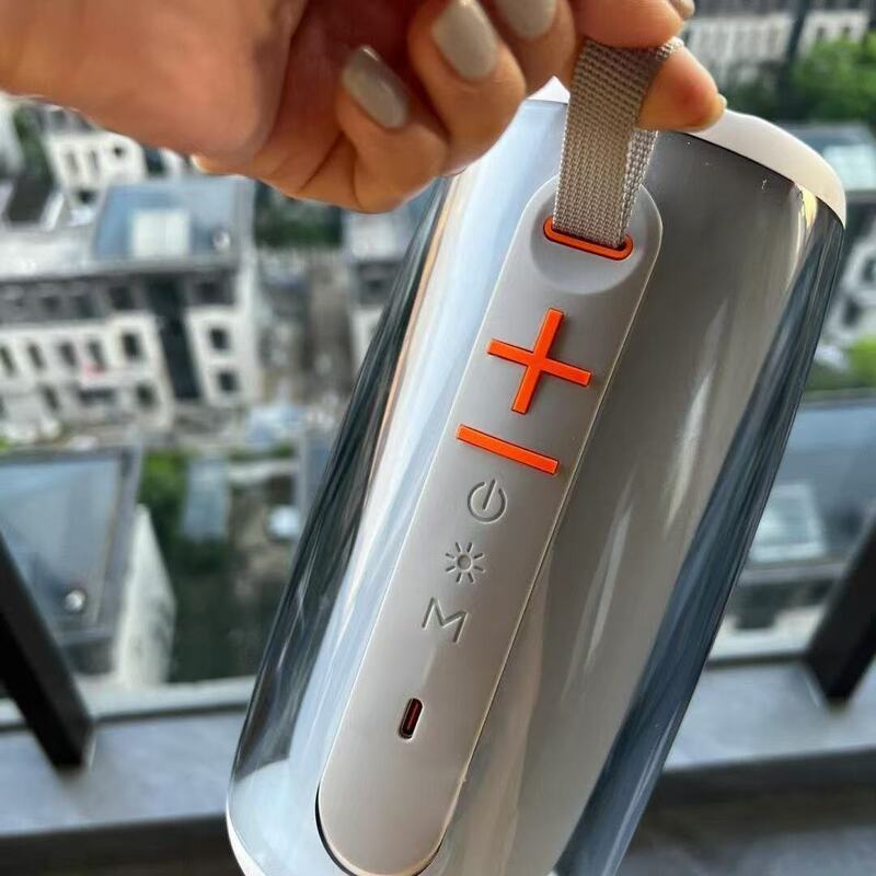 Pulse6 Bluetoothスピーカー ワイヤレスポータブルスピーカー 360度カラフルライト効果 マイク付き JB.L|undefined