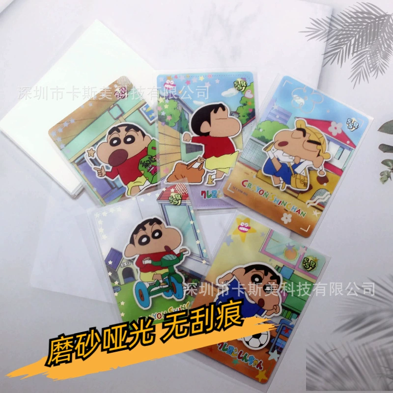 Пленка для карт CPP, 3 дюйма, 20 микрон, матовая, с плоским краем, для настольных игр My Little Pony и Pokémon