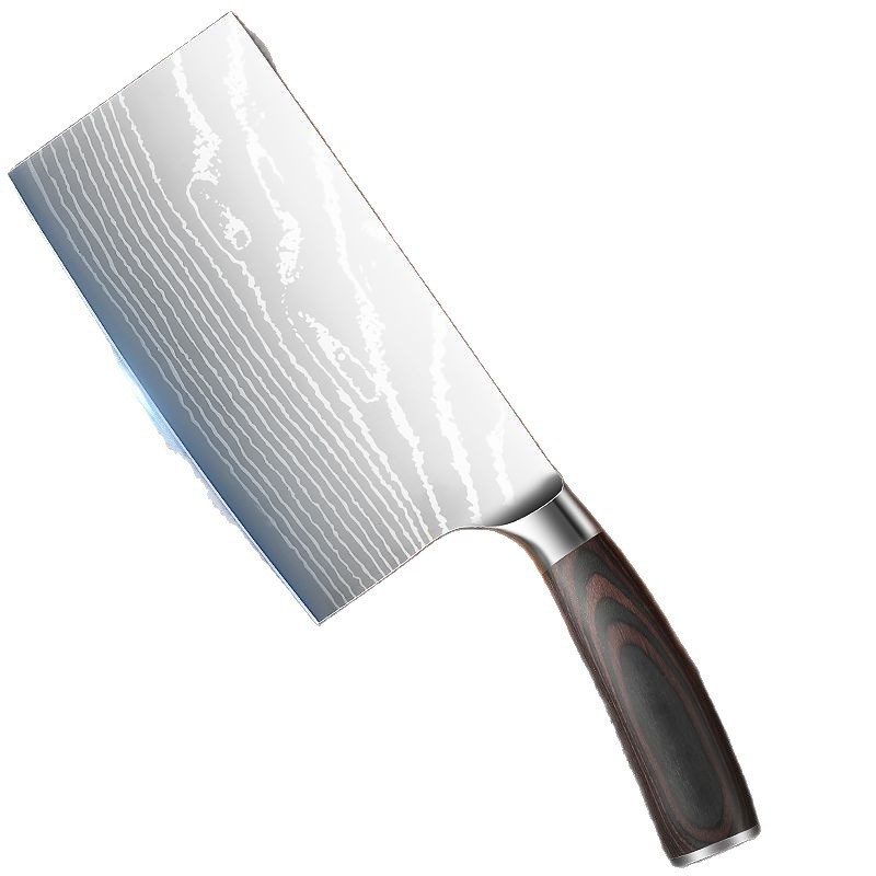 Cuchillo de corte de carne de acero inoxidable de cocina comercial de Damasco cuchillo de cocina afilado cuchillo de cocina doméstico