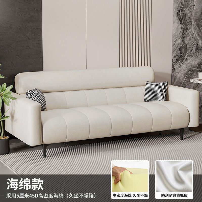 双人轻奢折叠沙发极简沙发小户型折叠沙发床办公室简约布艺出租屋|undefined