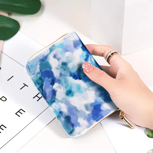 Card holder for women, compact, multiple card slots, large capacity, anti-degaussing, anti-theft, Korean version of ins driver's license, cute, Korean ultra-thin
