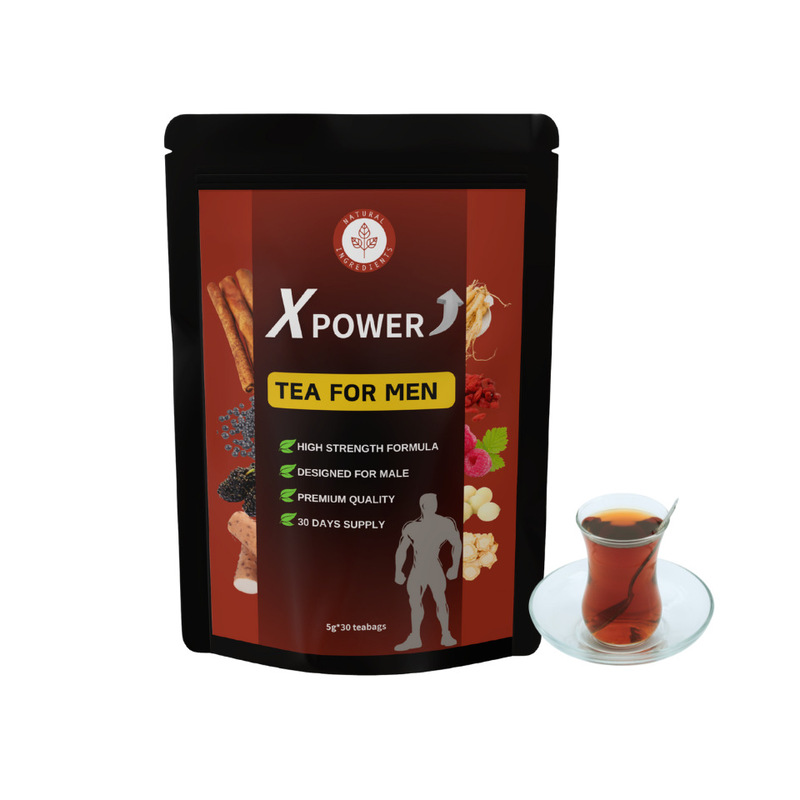 X-Power Tea for Men Men's Energy Tea Foreign Trade Wholesale Ginseng and Wolfberry Ten Treasures Tea Bags Flower Tea