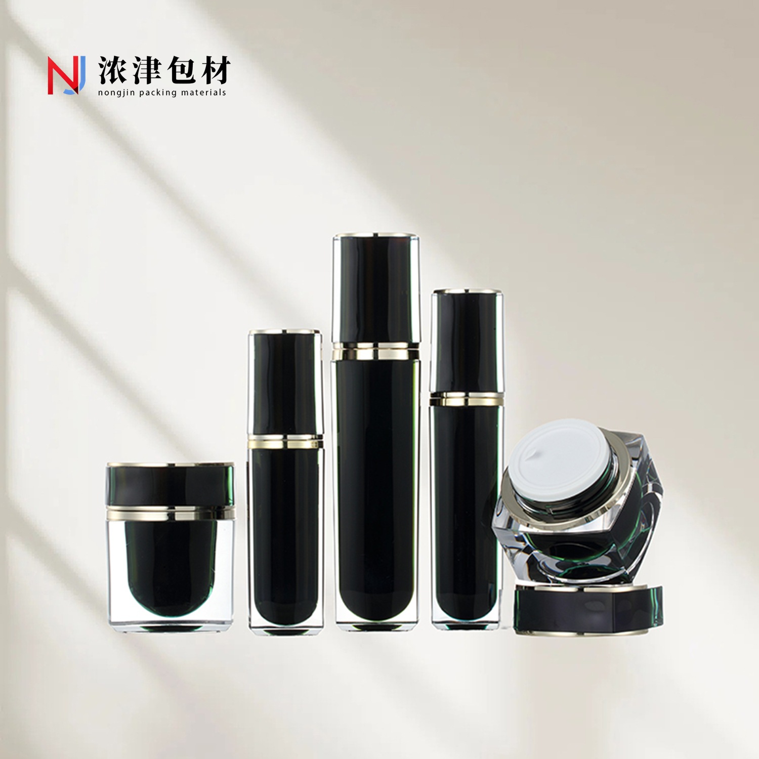 现货面霜膏霜香水分装瓶塑料内胆化妆品按压喷雾瓶工厂现货批发