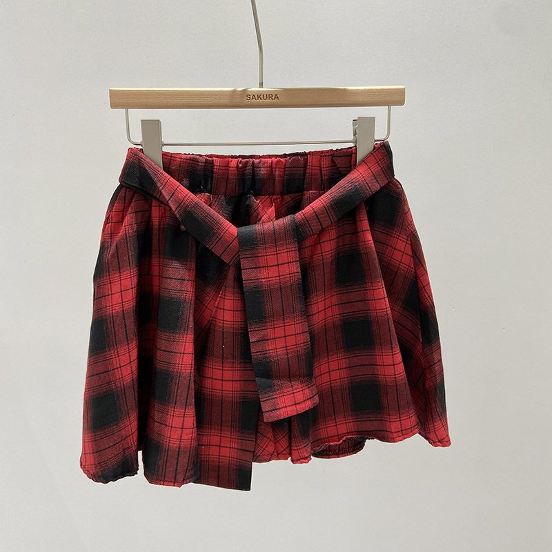 Red plaid