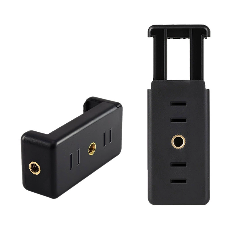 Производители напрямую поставляют двойное отверстие, одно слово, зажим для мобильного телефона, держатель света, держатель для селфи, зажим для мобильного телефона