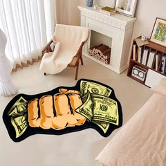 クロスボーダー創意ドル異形地マット家庭用趣味玄関玄関マット家庭用装飾寝室ベッドサイドブランケット