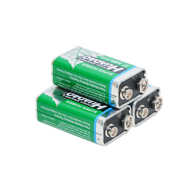 9V battery 6F22 dry battery square box toy microphone microphone multimeter battery wholesale manufacturers