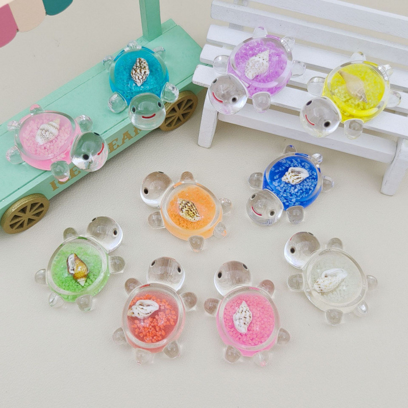 夜光海螺小乌龟超亮10色网红盲袋印花三丽欧海龟直播碰碰对乌龟