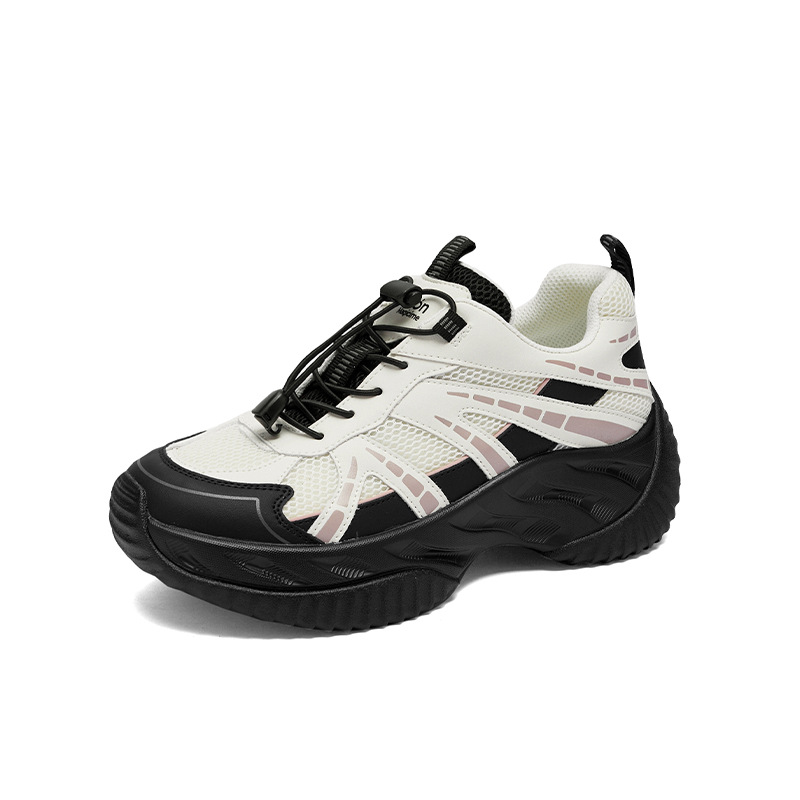 Augu Shi Deng zapatos de montaña al aire libre para mujeres 2025 nuevo otoño zapatos deportivos casuales de soleas gruesas para caminar zapatos ligeros para padres