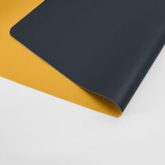 革のマウスパッドの滑り止めの粒子の底の小さいサイズの純色は図に来て印刷の図案のlogoを設計して国境を越えて専用に提供します。
