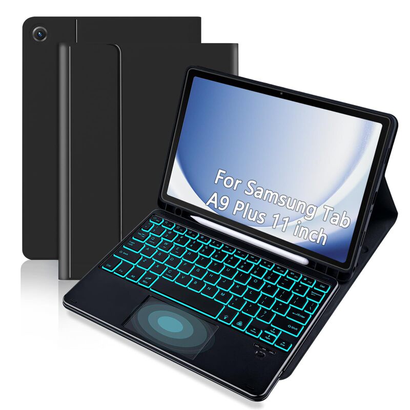 Suitable for Samsung Galaxytaba810.5X205 Colorful Backlight Touch Bluetooth Magnetic Keyboard Protective Cover