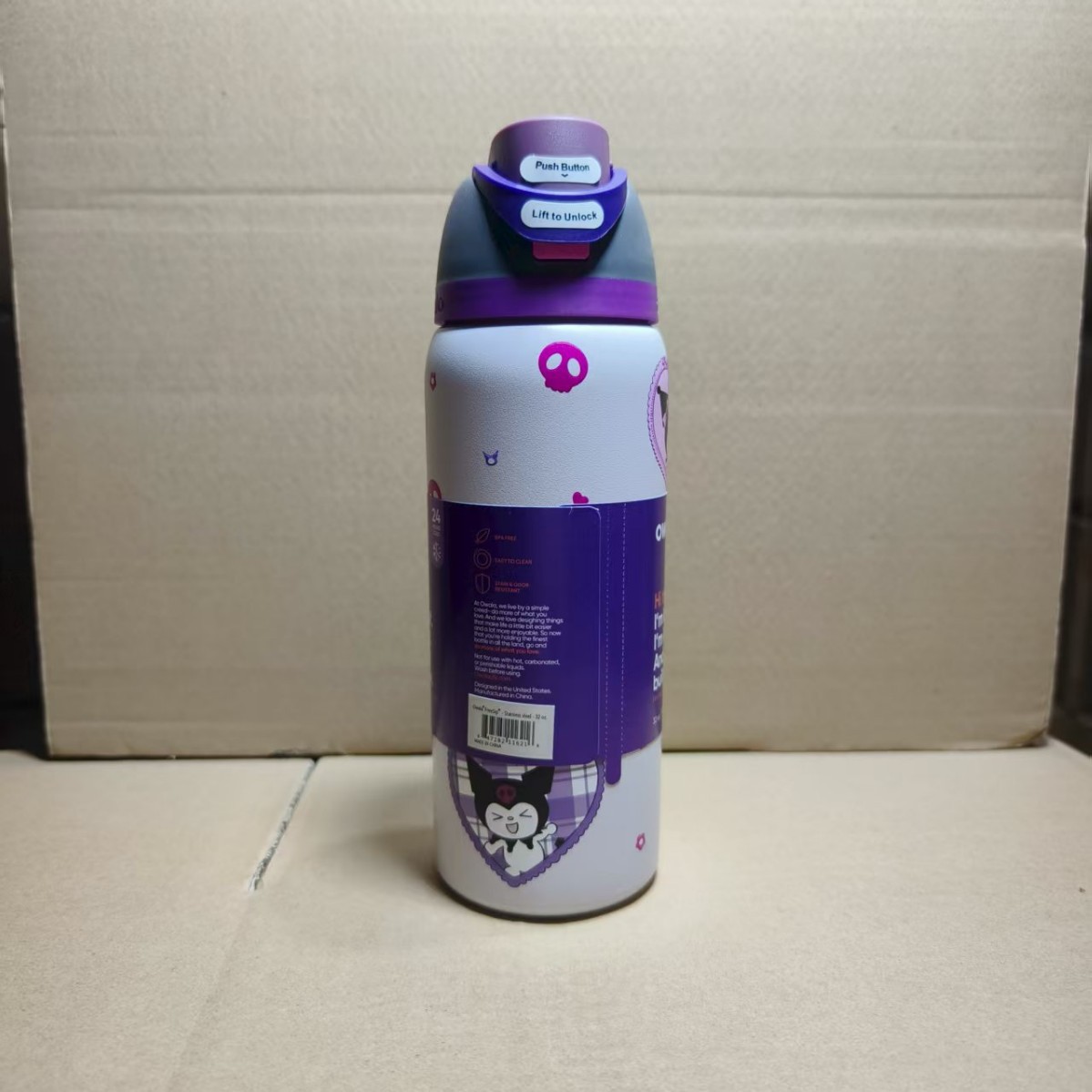 Vaso Aislado de Acero Inoxidable 304 Estilo Owala de Amazon con Asa, Botella de Agua Deportiva, Vaso de Doble Uso, Vaso para Agua, Regalo