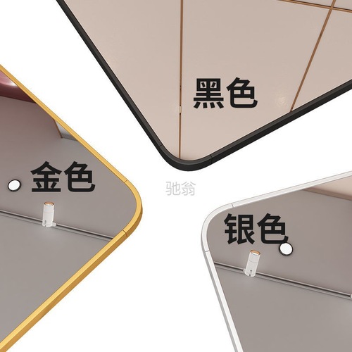 3L mobile dance mirror, extra large mirror with wheels and brakes, household full-length floor-to-ceiling mirror, dance studio practice room row