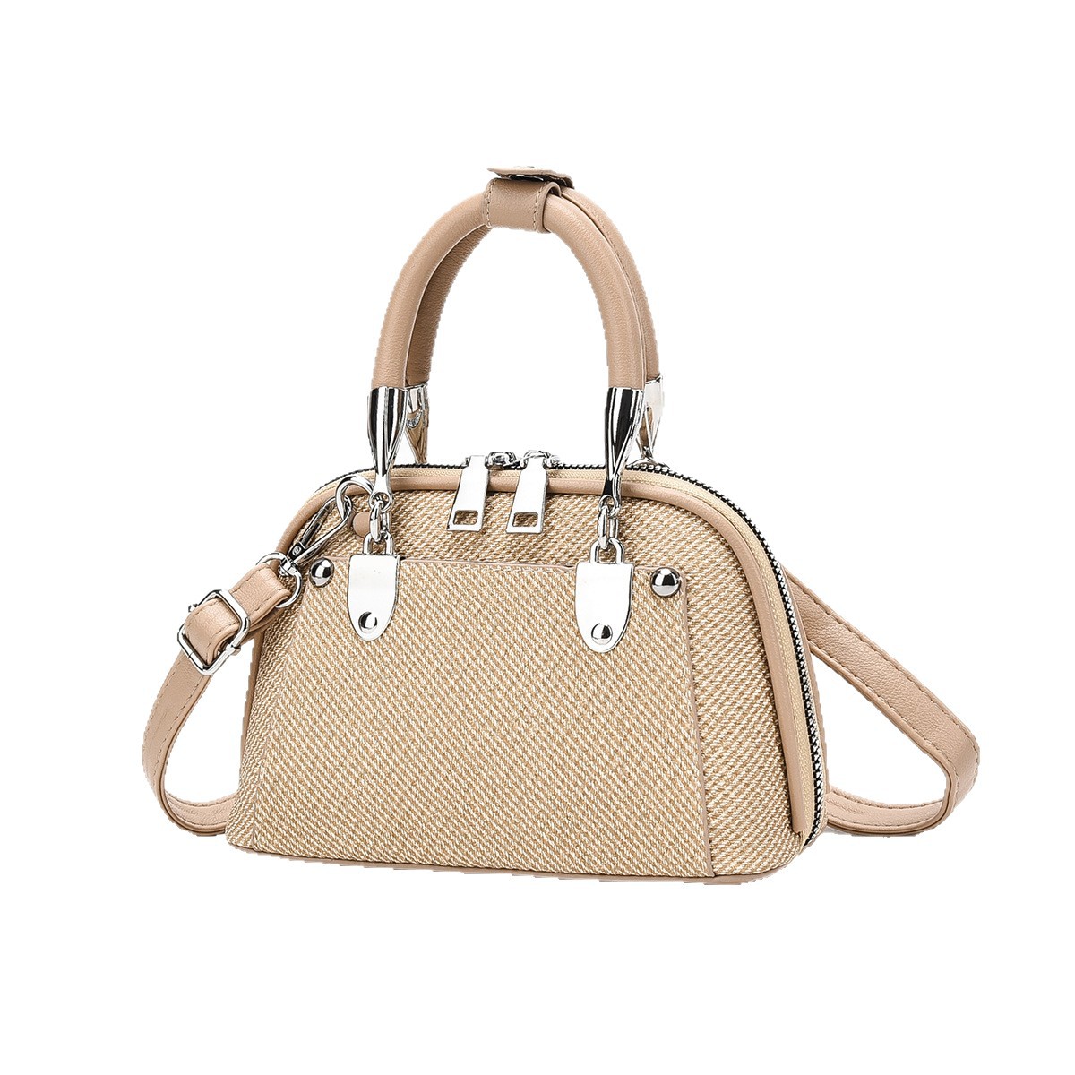 2025 nuevo estilo temperamento bolso de mujer bolso grande bolso de hombro de mujer salvaje otoño e invierno versión coreana de moda mensajero de moda mujer