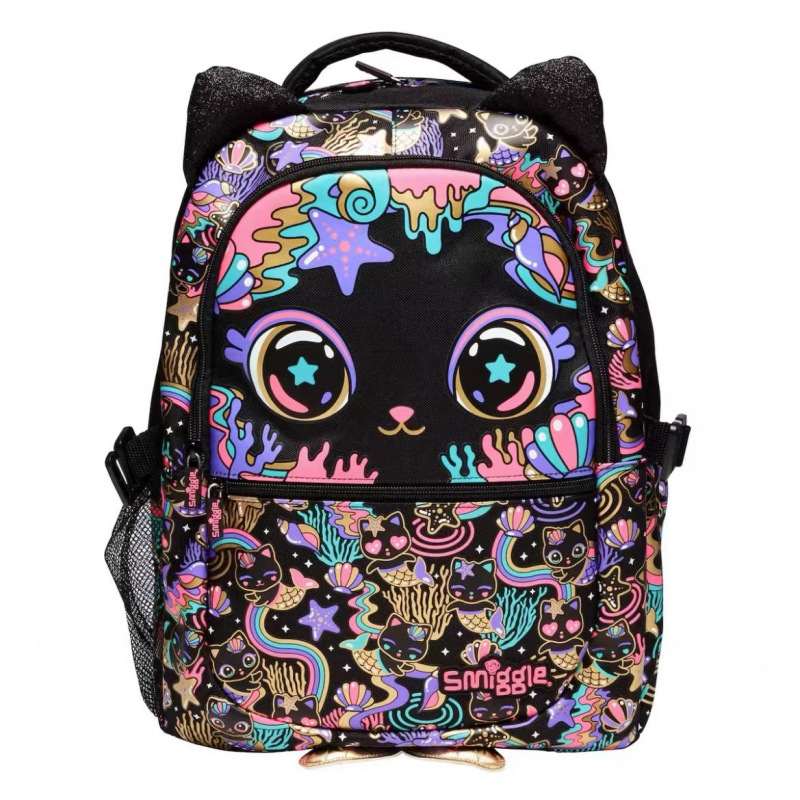 Mochila escolar australiana smiggle Mochila escolar para estudiantes de primaria y secundaria Mochila para exteriores de gran capacidad para niños y niñas Genuino