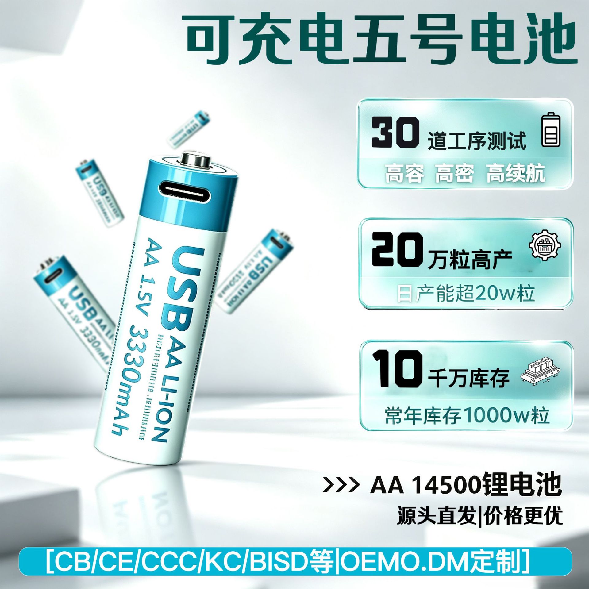 capacious lithium battery charging